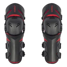 Joelheira Articulada Evo Carbono Vermelha Red Dragon Foto  mini 1