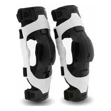 Joelheira Articulada Motocros Enduro Trilha Rx Tam Unico Amx Cor Branco Foto mini 2