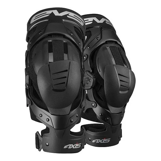 Joelheira Articulada Motocross Evs Axis Sport Preta Tamanho P Foto 1