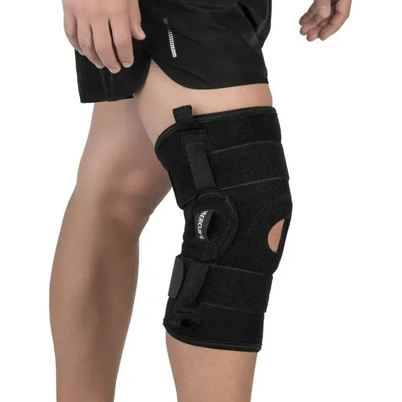 Joelheira Articulada Neoprene C/ Dobradiças Metálicas Mercur Tamanho M Foto 1