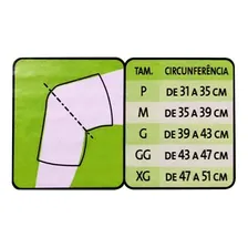 Joelheira Articulada Neoprene C/ Dobradiças Metálicas Mercur Tamanho M Foto mini 3