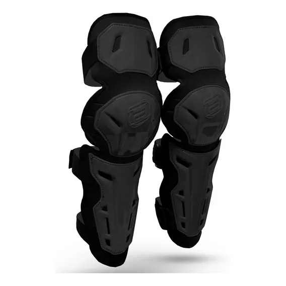 Joelheira Asw Image Strap Preto Cross Motocross Trilha Foto 1
