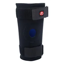 Joelheira Com Tala Flexível Realtex Preto P Foto mini 1