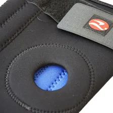Joelheira Com Tala Flexível Realtex Preto P Foto mini 4