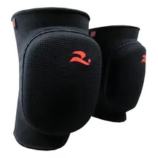 Joelheira Futsal Preto M Realtex Foto mini 1