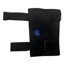Joelheira Neoprene Articulada Realtex Preto M Foto mini 4