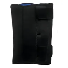 Joelheira Neoprene Articulada Realtex Preto M Foto mini 3