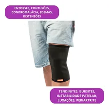 Joelheira Neoprene Lisa Longa Tam G Hidrolight Foto mini  2