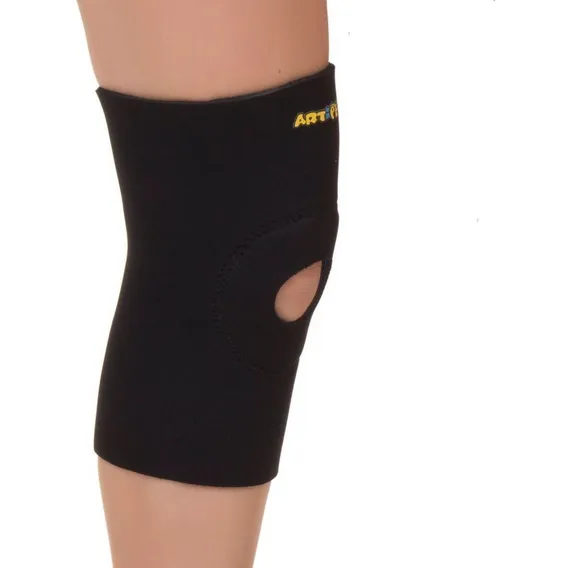 Joelheira Ortopédica Em Neoprene Com Suporte Para Rótula Tamanho G Foto 1