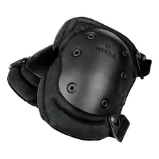 Joelheira Protec Invictus - Militar Paintball Airsoft Cor Preto Foto mini 1