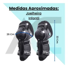 Joelheira Protork Articulada Knee Guard Moto Infantil Foto mini 4