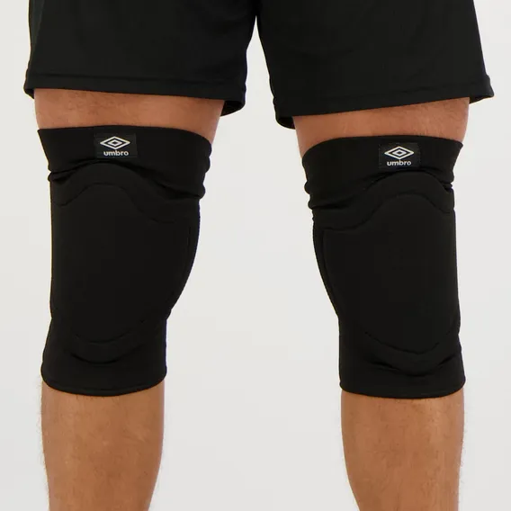 Joelheira Umbro Futsal Preta Tamanho G Foto 1