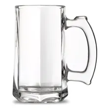 Jogo 12 Caneca Chopp Cerveja Vidro Transparente 365ml Foto mini 1