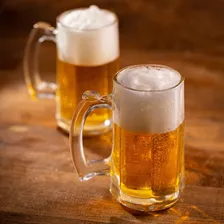 Jogo 12 Caneca Chopp Cerveja Vidro Transparente 365ml Foto mini 4