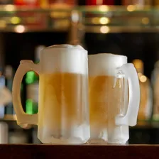 Jogo 12 Caneca Chopp Cerveja Vidro Transparente 365ml Foto mini 2