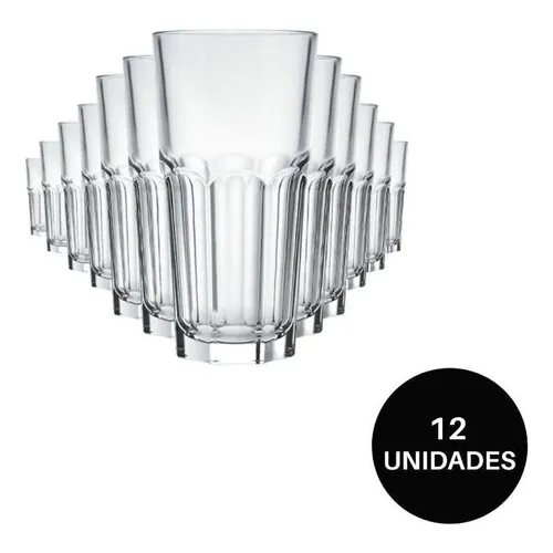 Jogo 12 Copo Bristol Long Drink 340ml Nadir Figueredo Foto 1