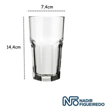 Jogo 12 Copo Bristol Long Drink 340ml Nadir Figueredo Foto mini 2