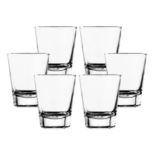 Jogo 12 Copo Old Fashion Vidro Rubi 220ml Long Drink Cor Transparente Foto mini 2