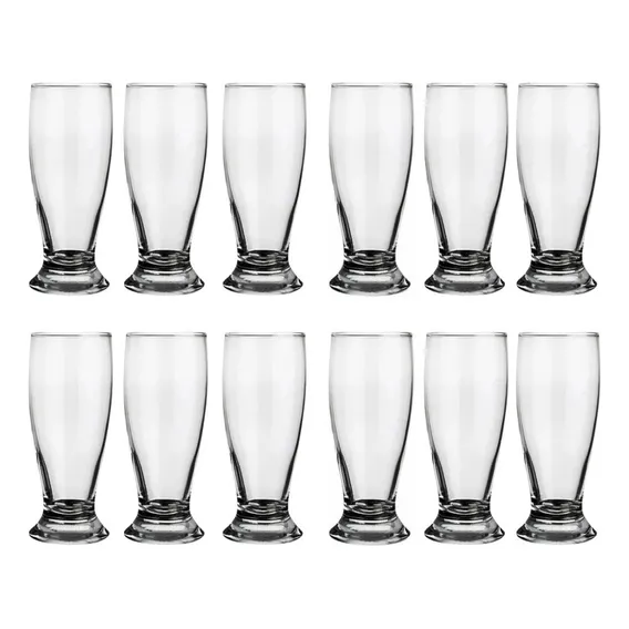 Jogo 12 Copo Tulipa Munich Taça Chopp Cerveja Nadir 200ml Foto 1