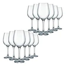 Jogo 12 Taças Barone 385ml Refinado Vinho Tinto Branco Nadir Cor Transparente Foto mini 1