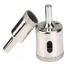 Jogo 15 Brocas Diamantadas Serra Copo Vidro Granito Ceramica Foto mini  3