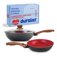 Jogo 2 Frigideira Revestimento Cerâmica Antiaderente Duralar Foto mini 1
