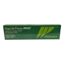 Jogo 3 Facas Pinheiro Picadeira ( Ensiladeira) Pp47 Foto mini 2