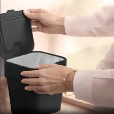 Jogo 3 Peças Utensílios Cozinha Acessórios Pia Lixinho Cor Preto Foto mini  3