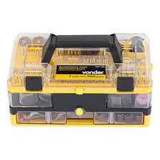 Jogo 350 Acessórios Para Micro Retífica Top De Linha Vonder Foto mini  3