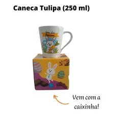 Jogo 4 Canecas Xicaras Tema Pascoa Rapido Foto mini 4