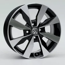 Jogo 4 Rodas Aro 13 Gol Kr R74 4x100 + Bicos Cortesia Espor Cor Preto Diamante 4x100 Foto mini 1