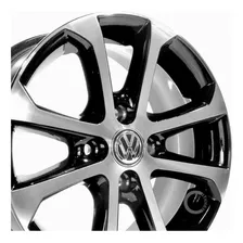 Jogo 4 Rodas Aro 13 Gol Power Kr R10 4x100 + Bicos Cortesia Cor Preto Diamantado Foto mini 2