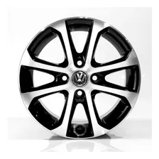 Jogo 4 Rodas Aro 13 Gol Power Kr R10 4x100 + Bicos Cortesia Cor Preto Diamantado Foto mini 4