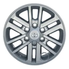 Jogo 4 Rodas Aro 17 Toyota Hilux Srv Srx + Bicos Cortesia Cor Prata 6x139 Foto mini 1