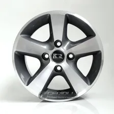 Jogo 4 Rodas Esportiva Krmai K27 Aro 14 Cor Grafite Diamante Foto mini 3