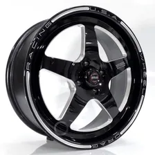Jogo 4 Rodas Weld Rts Aro 17 4x100 Gol Chevette Saveiro Cor Preto Diamantado Foto mini 1