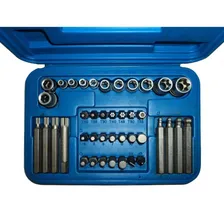 Jogo 41pc Torx Socket E Power Bit Set Statron Foto mini 1