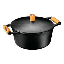 Jogo 5 Pçs 4 Caçarolas E 1 Frigideira Ferro - Panela Mineira Foto mini 2