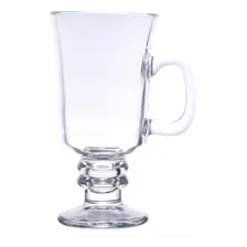 Jogo 6 Caneca Xícara Cappuccino Mocha Vidro 114 - Lyor Foto mini 1