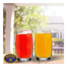 Jogo 6 Copos Cristal Bohemia Titanium Água Suco Drink 380ml Foto mini 4