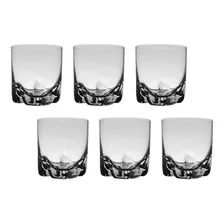 Jogo 6 Copos De Cristal Para Whisky 280ml Trio Bohemia Crystal Foto mini 1