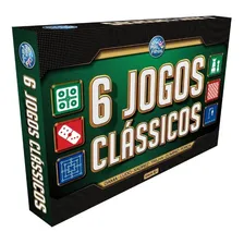 Jogo 6 Jogos Clássicos Dama Ludo Xadrez Forca -pais E Filhos Foto mini  2