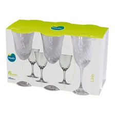 Jogo 6 Peças Taça Lírio Água Nadir 365ml - Nadir Figueiredo Foto mini 4