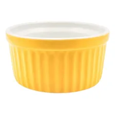 Jogo 6 Ramequim Porcelana 140ml Colorido Finger Food Molho Foto mini 3