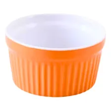 Jogo 6 Ramequim Porcelana 140ml Colorido Finger Food Molho Foto mini 2