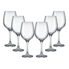 Jogo 6 Taças Barone 490ml Água E Vinho Nadir Figueiredo Foto mini 1