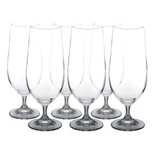 Jogo 6 Taças Cristal Para Chopp Gastro 380ml Bohemia Cor Translúcido Foto mini 4