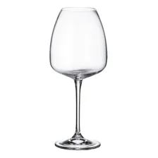 Jogo 6 Taças De Cristal Para Vinho Tinto 610ml Anser Bohemia Água Conjunto Taças Cristal Titânio Foto mini  3