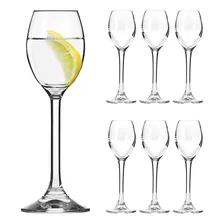 Jogo 6 Taças De Licor Cristal Titânio Bohemia Sophia 65ml Cor Transparente Foto mini 1
