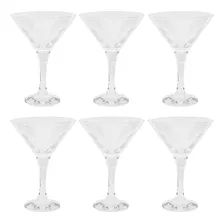 Jogo 6 Taças Para Martini Em Vidro 175ml Foto mini 1